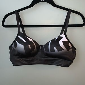 Pink Sports Bra